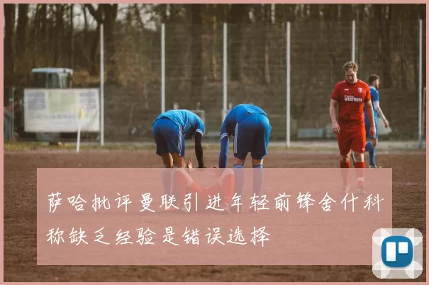 萨哈批评曼联引进年轻前锋舍什科称缺乏经验是错误选择
